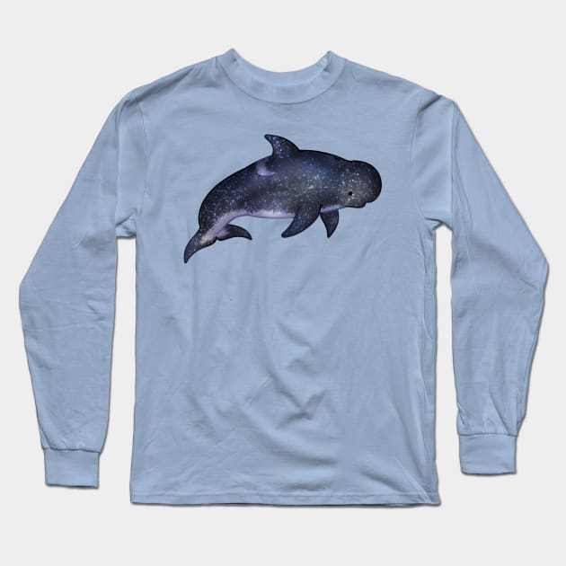 Cozy Blunt-Snouted Dolphin Long Sleeve T-Shirt by Phoenix Baldwin